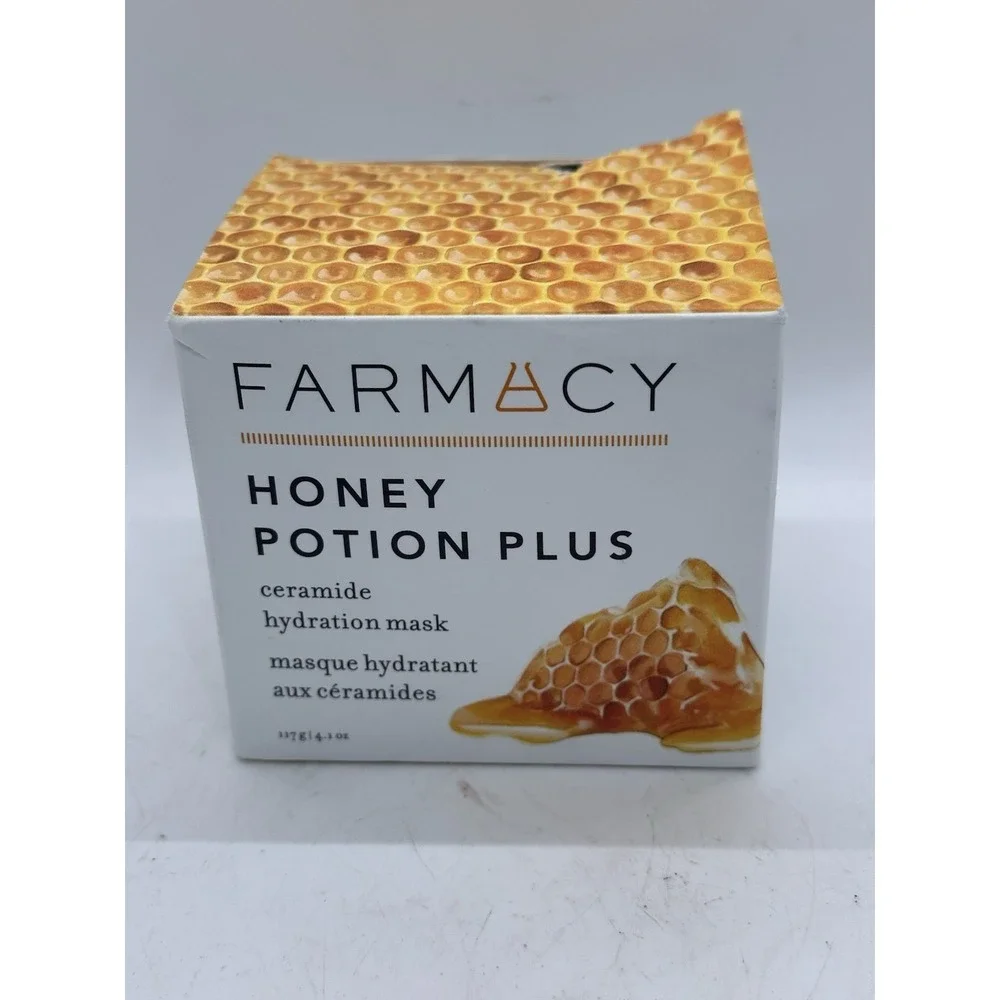Farmacy Honey Potion Plus Ceramide Hydration Mask 4.1 oz 117g NEW Full Size